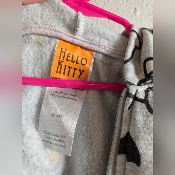 Hello Kitty Pumpkin Girls Hoodie - Picture 8 of 8